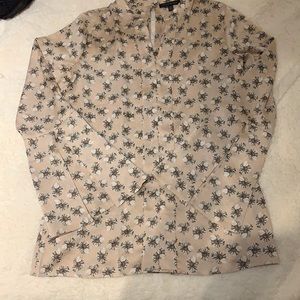 Banana Republic Floral Top size medium